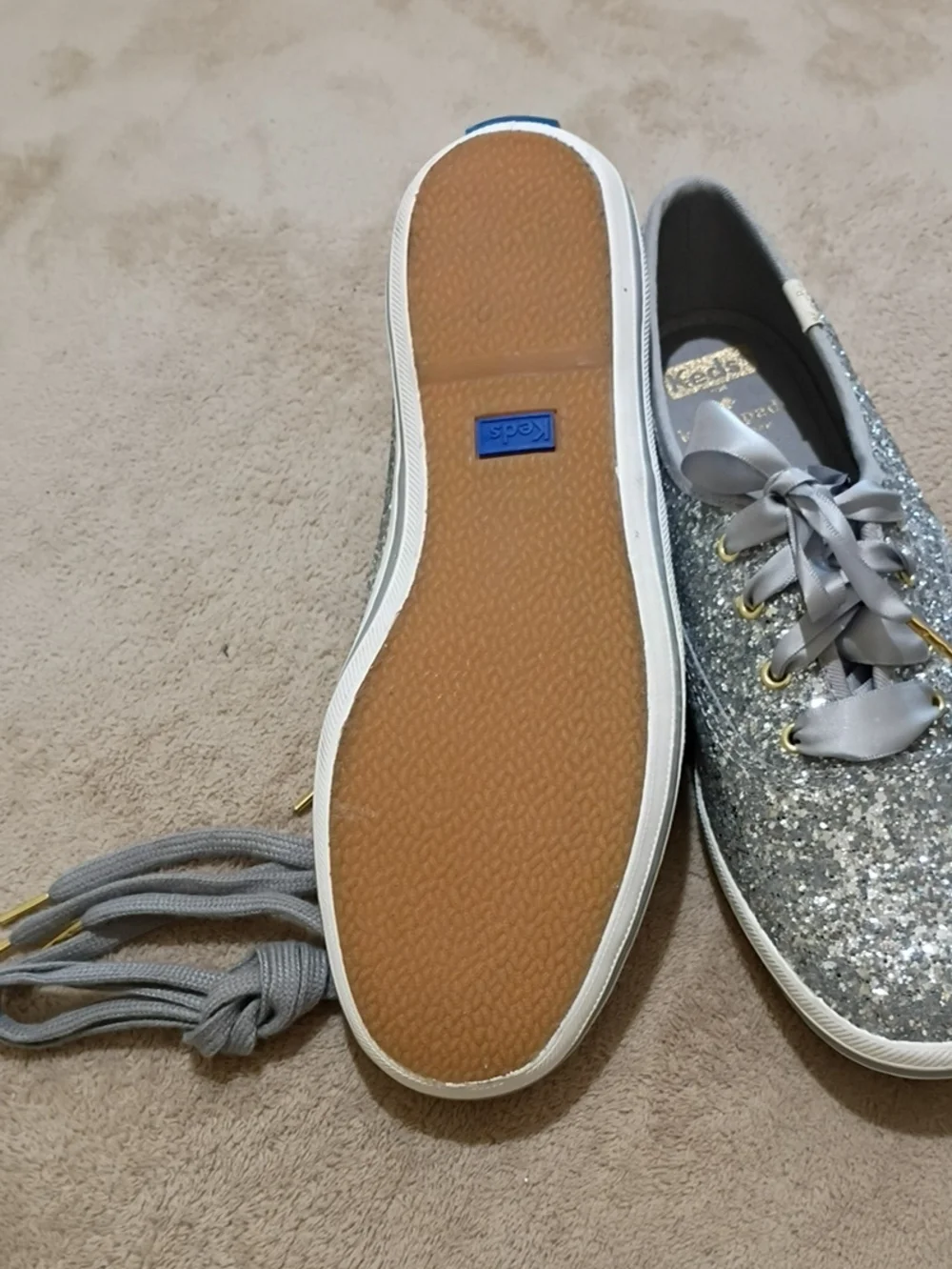 kate spade sparkling silver